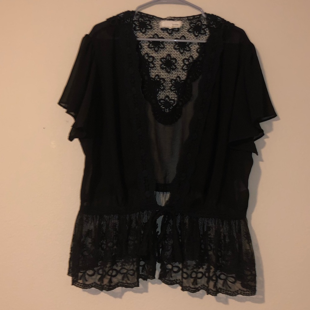 A’reve xxl NWOT black cover up